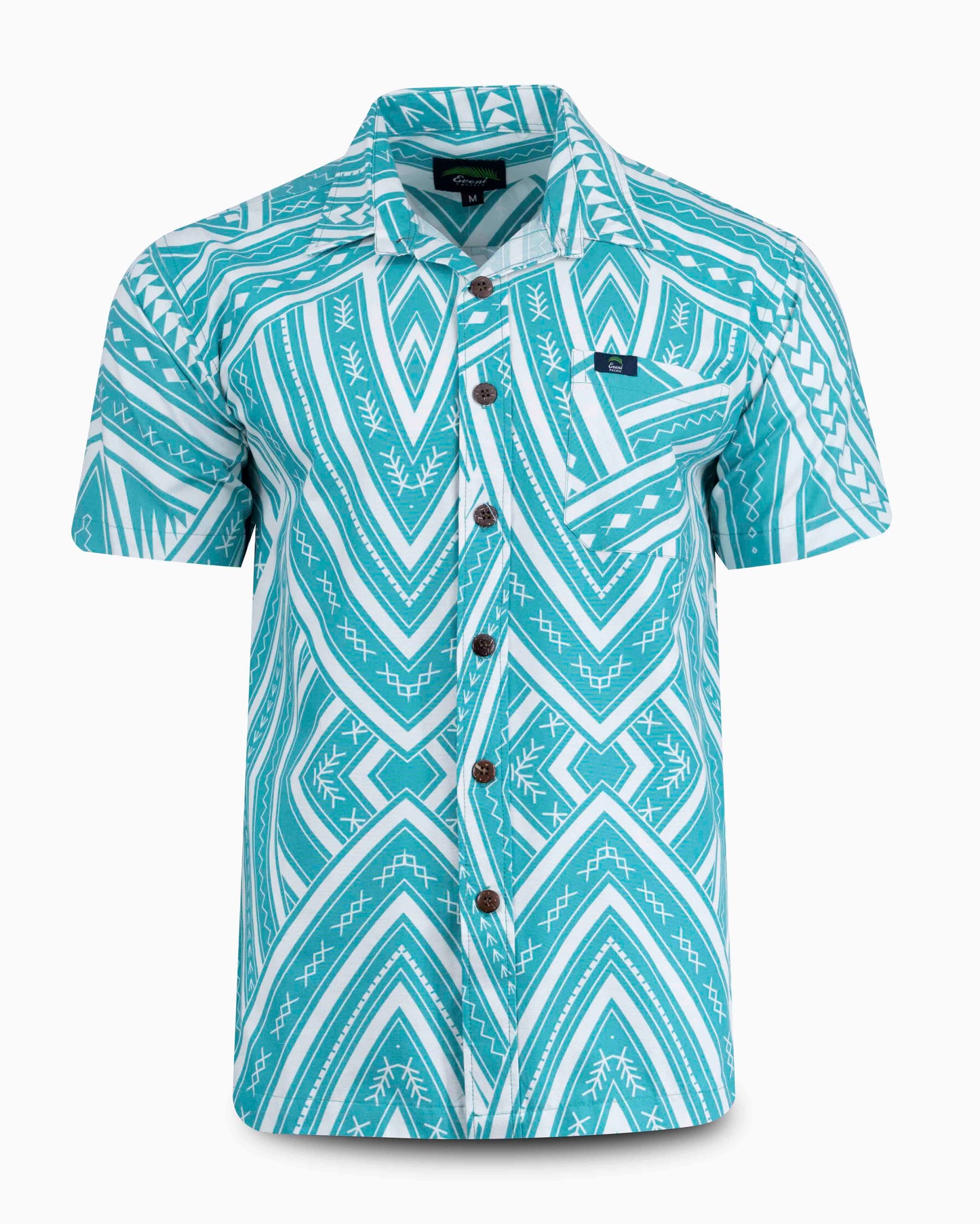 Eveni Pacific Men's Classic Shirt - Dolphins Teal