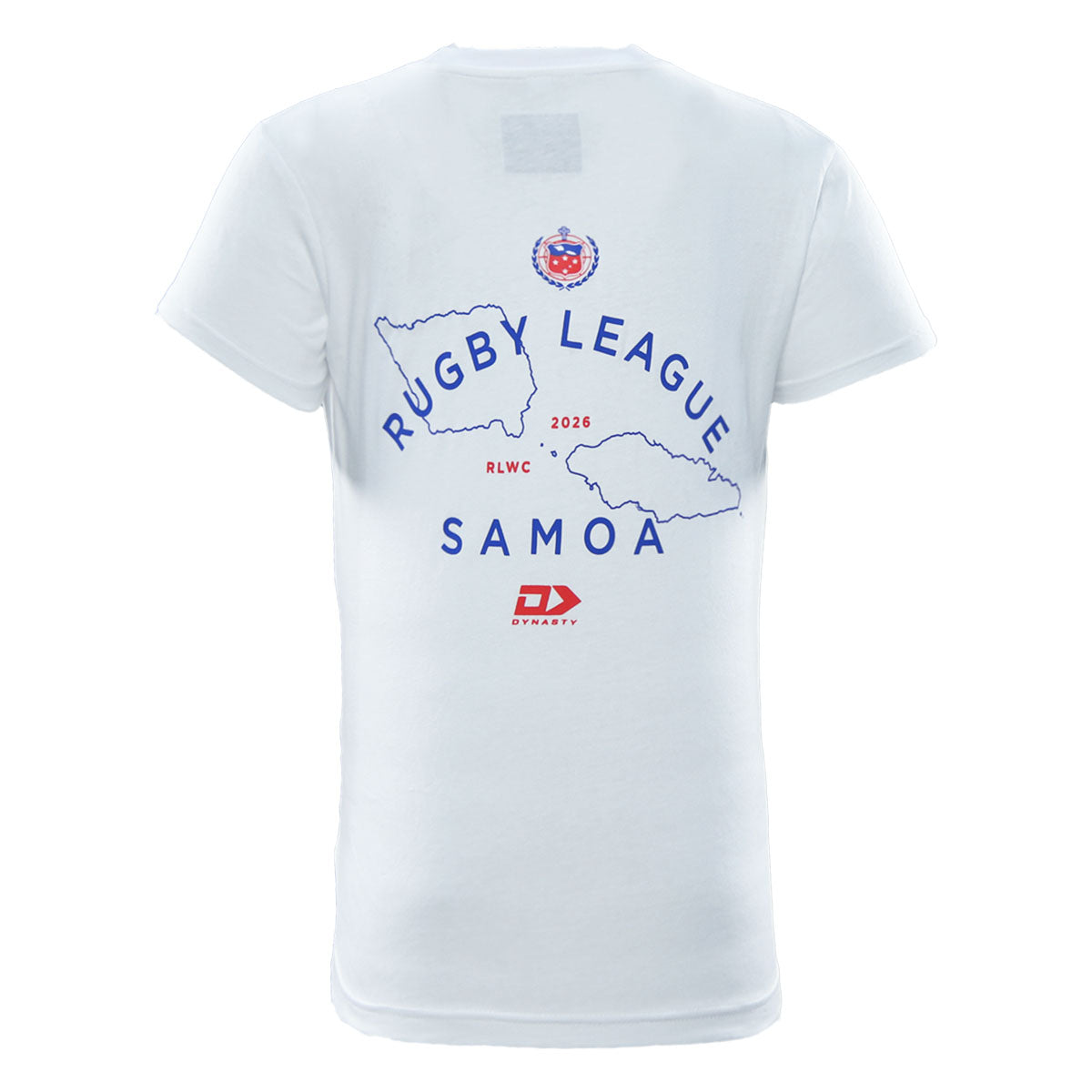 Toa Samoa Rugby League Adults Graphic Tee - White