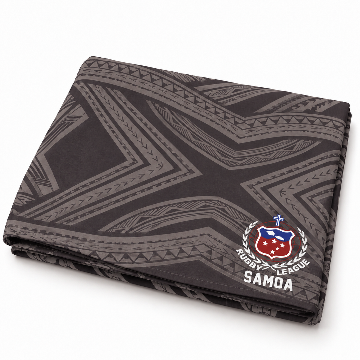 Official Samoa Rugby League Sarong - Muted Brown