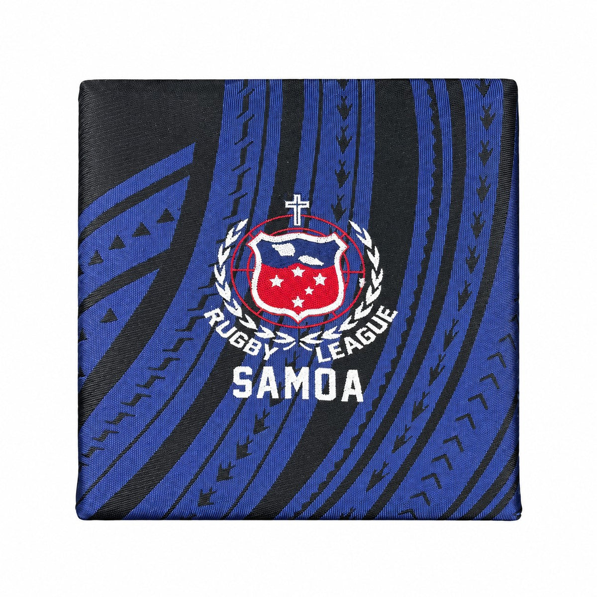 Official Samoa Rugby League Tie & Cufflink Gift Set - Toa Navy