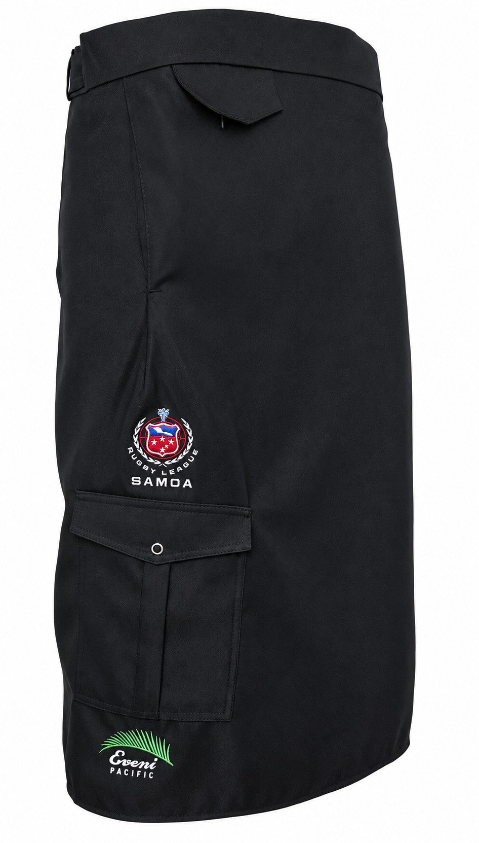 Official Toa Samoa Mens Cargo Ie Faitaga - Afi Black