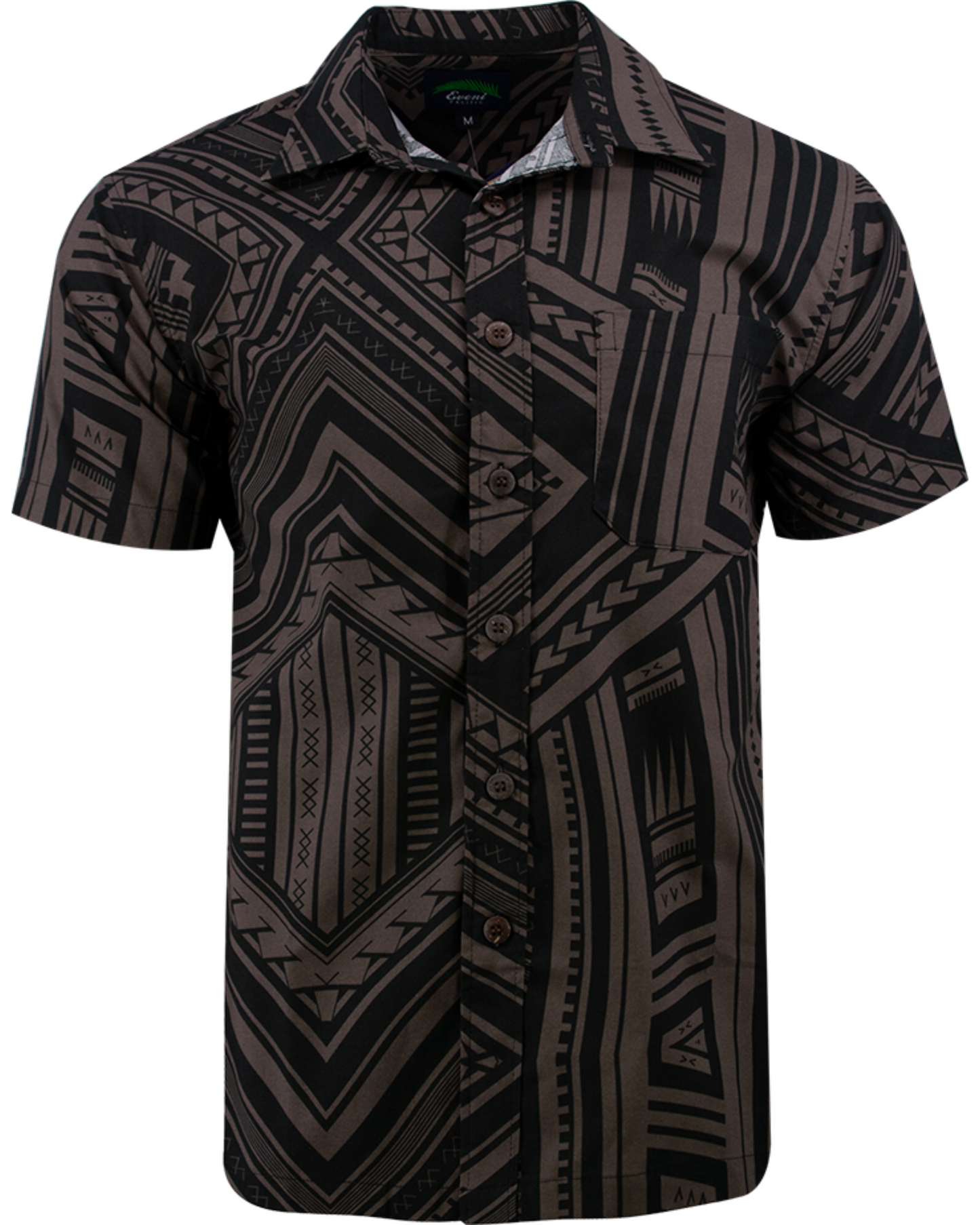 Eveni Pacific Men's Classic Shirt - Deep Kava