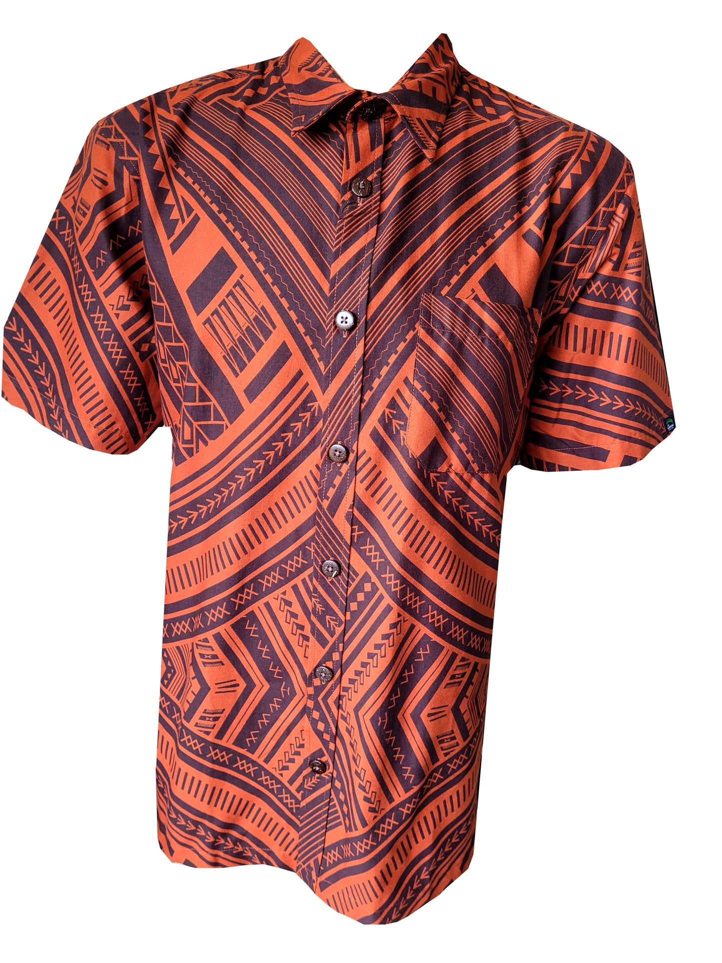Eveni Pacific Men's Classic Shirt - Moussey Brown