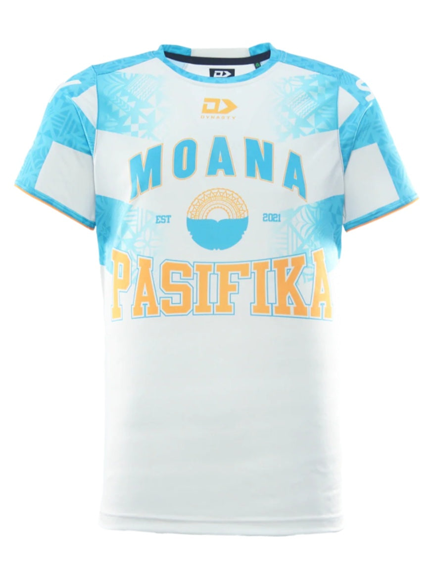 2026 Moana Pasifika Men's Captains Run Tee Beige