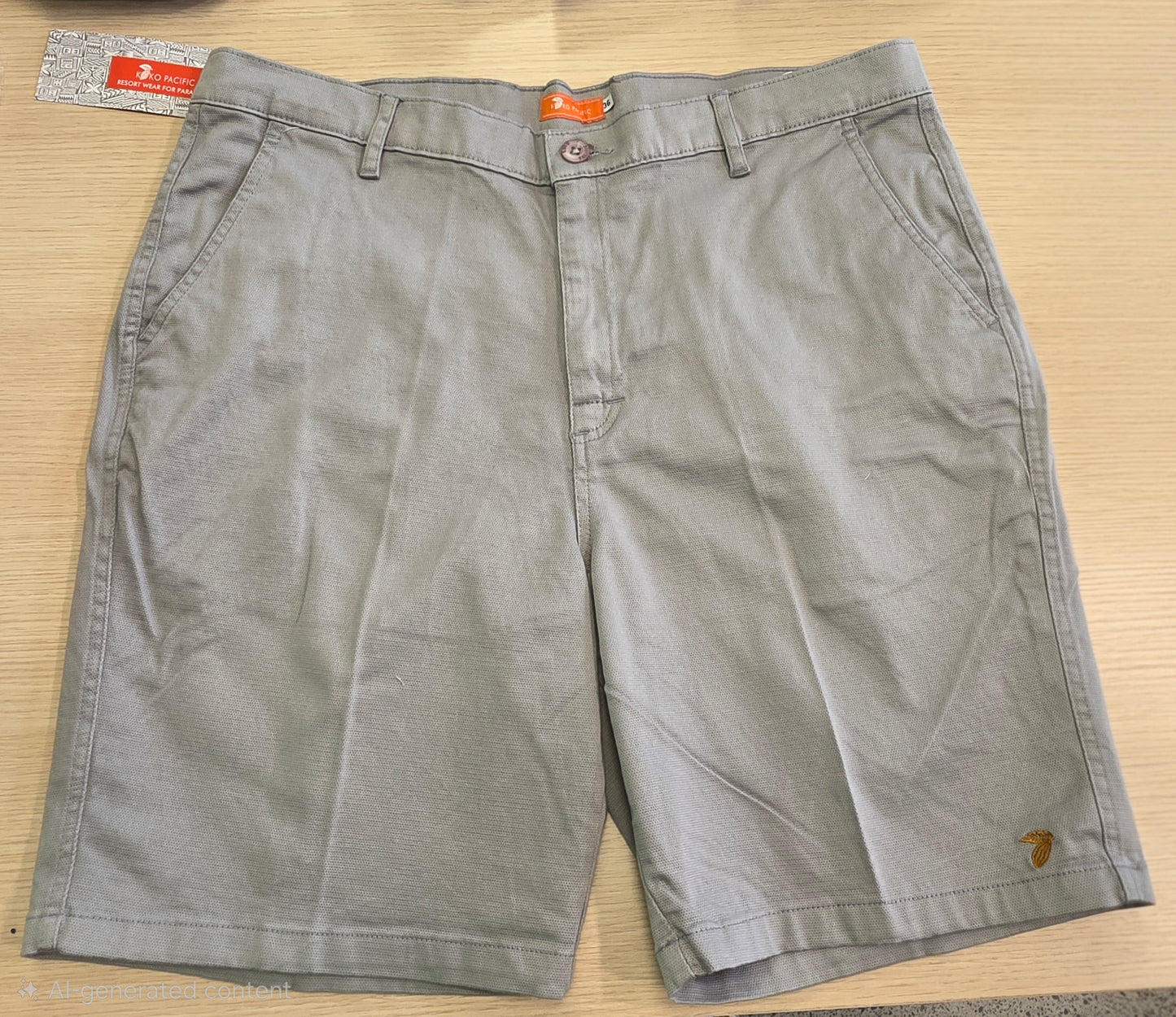 KP BOLTON SHORTS LT GREY