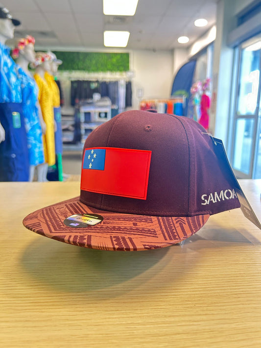 MKS Samoa Snapback Maroon