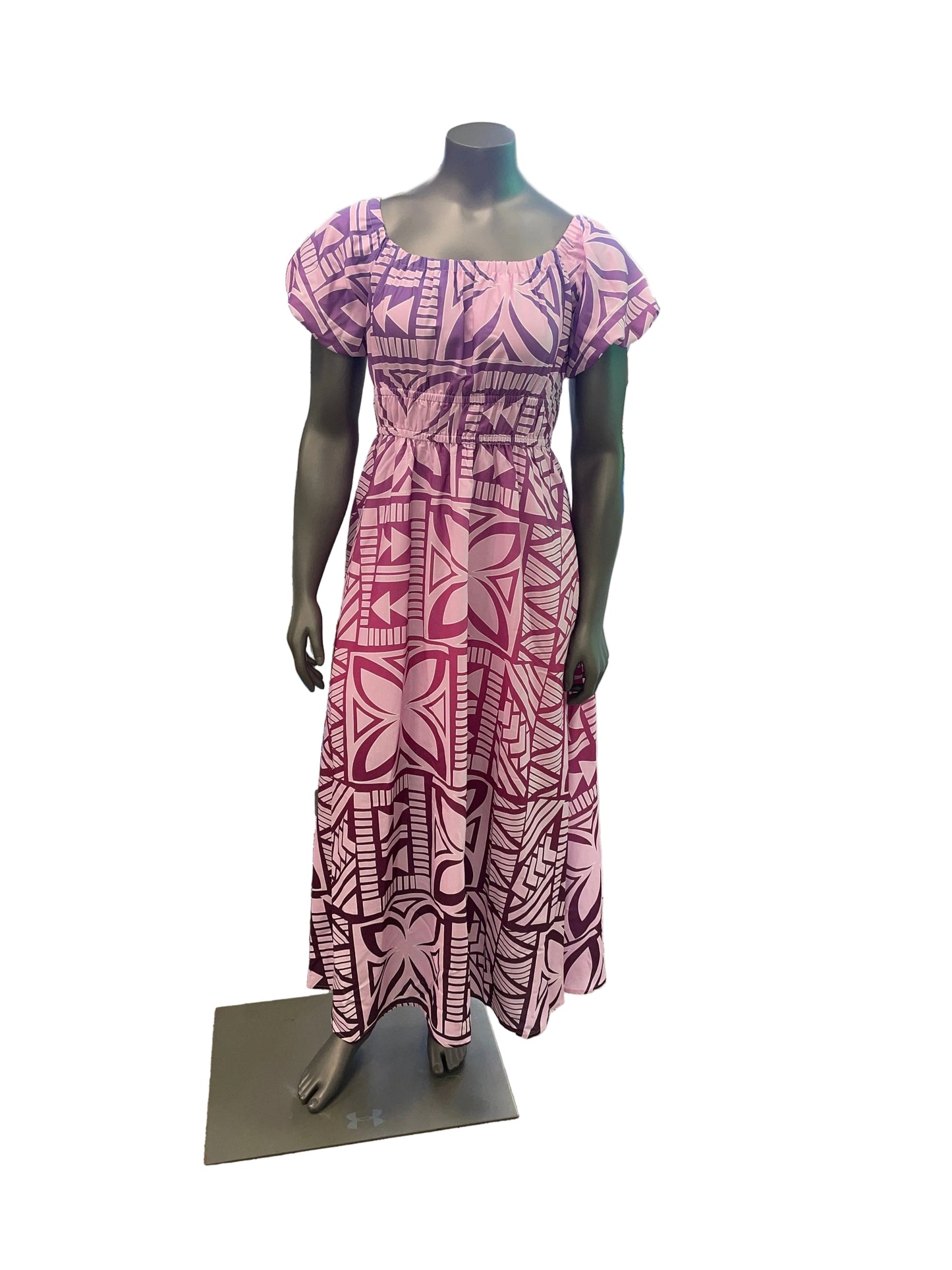Koko Pacific Ladies Dress Fuschia Horizon