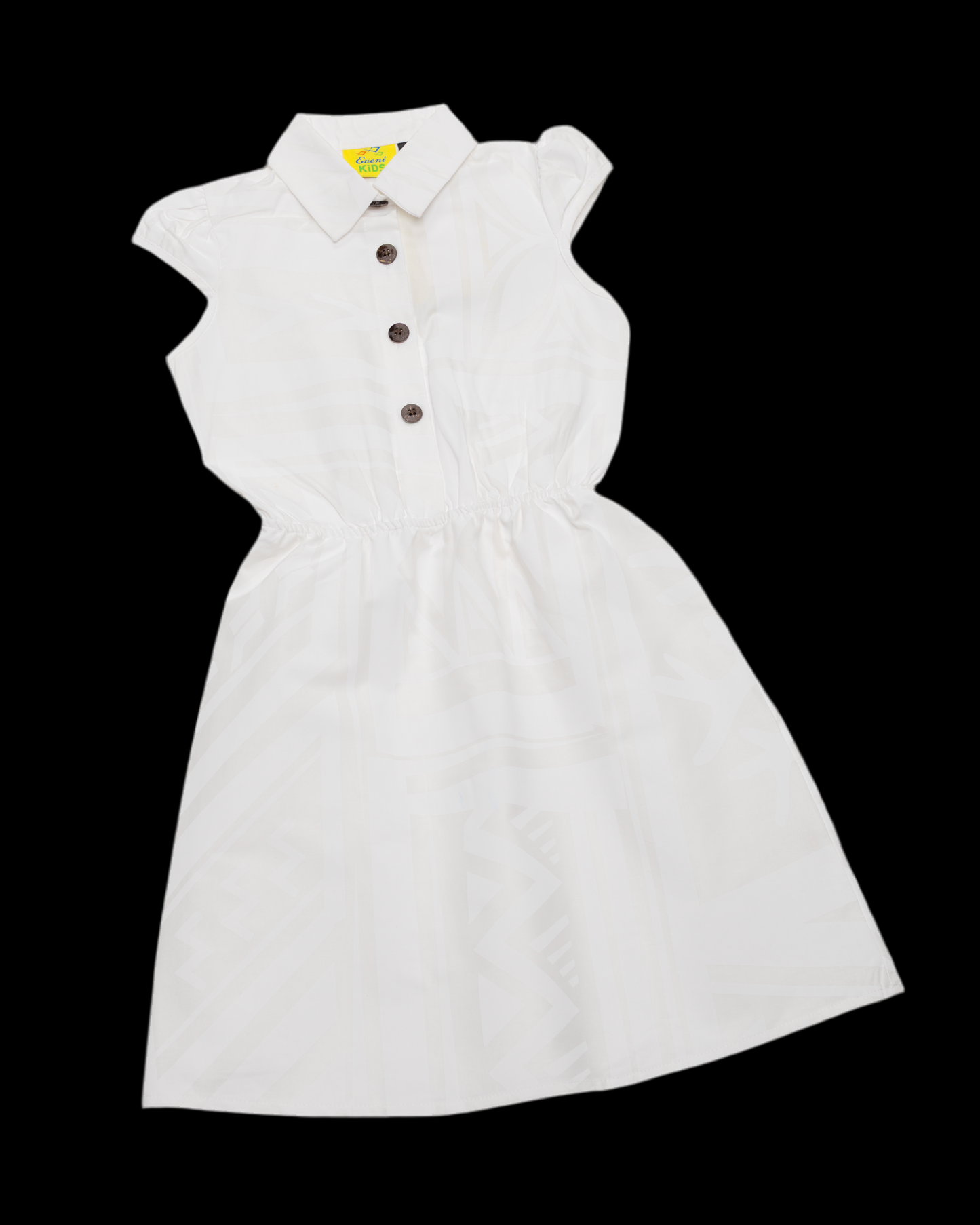 Eveni Kids Girls Harper Dress - Renew White Wax