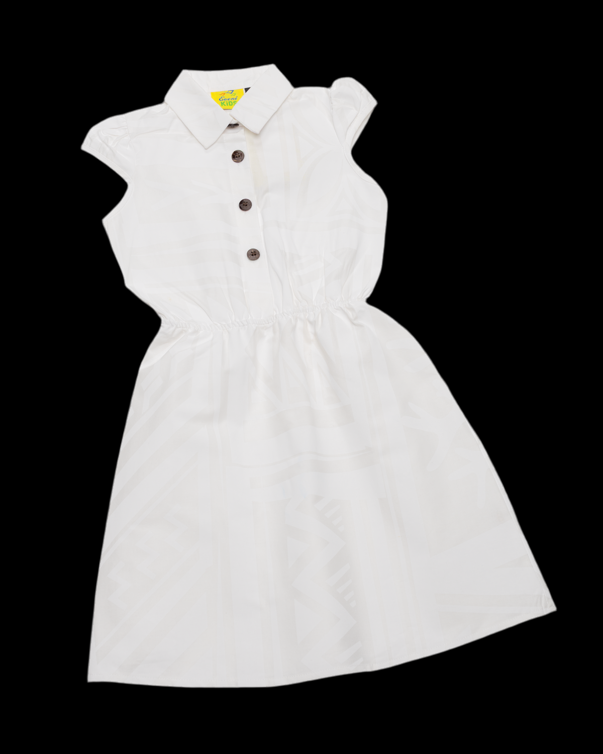 Eveni Kids Girls Harper Dress - Renew White Wax