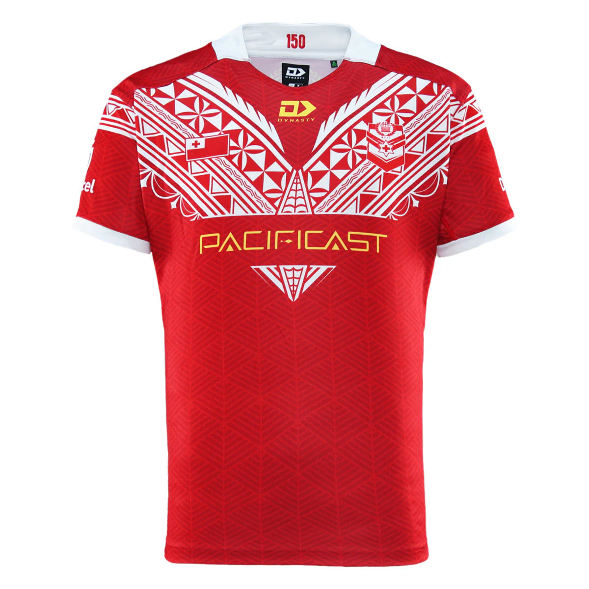 2025 Tonga Rugby League Men's Replica Home Jersey Red