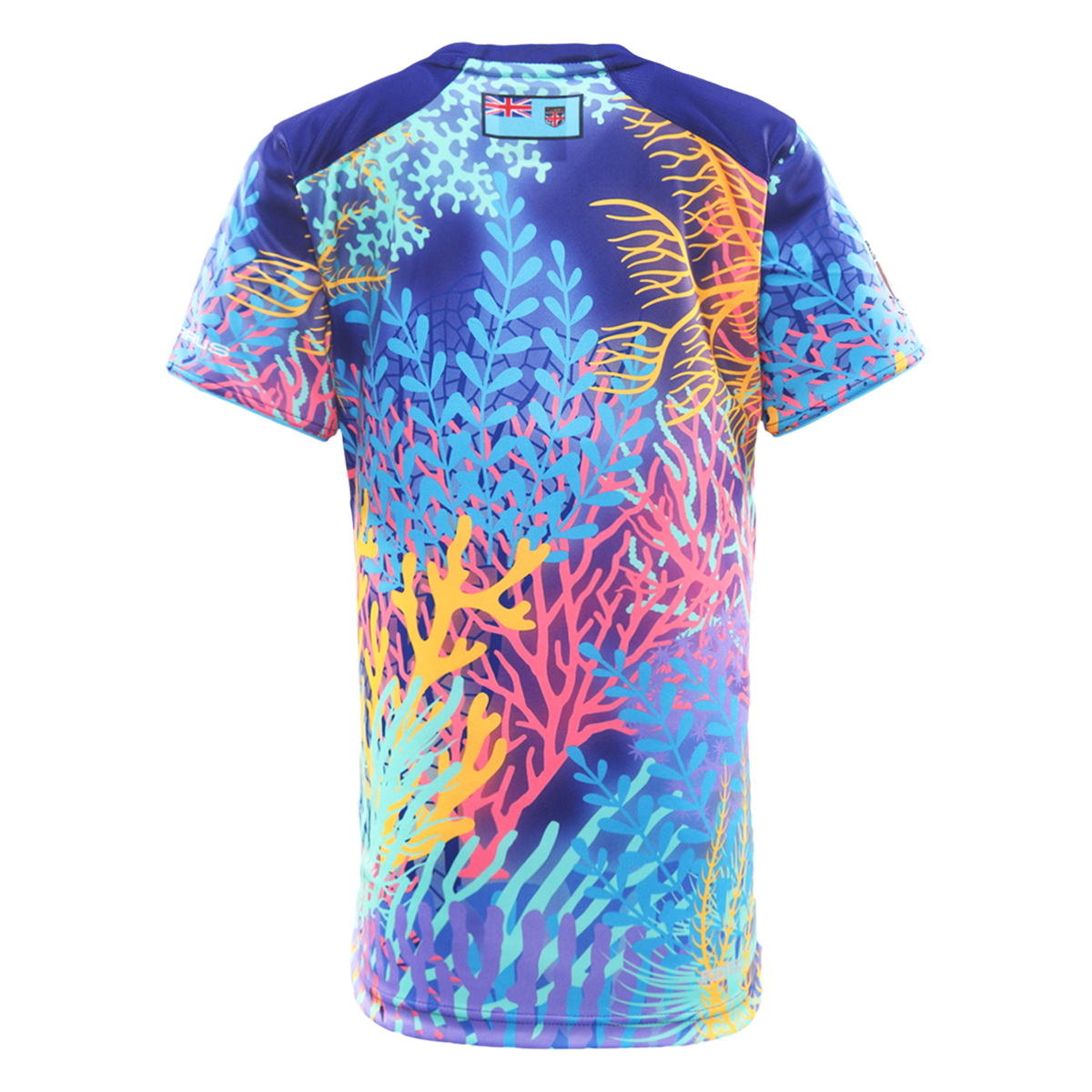 Fiji Bati Rugby League Adults Captain Run Tee - Purple