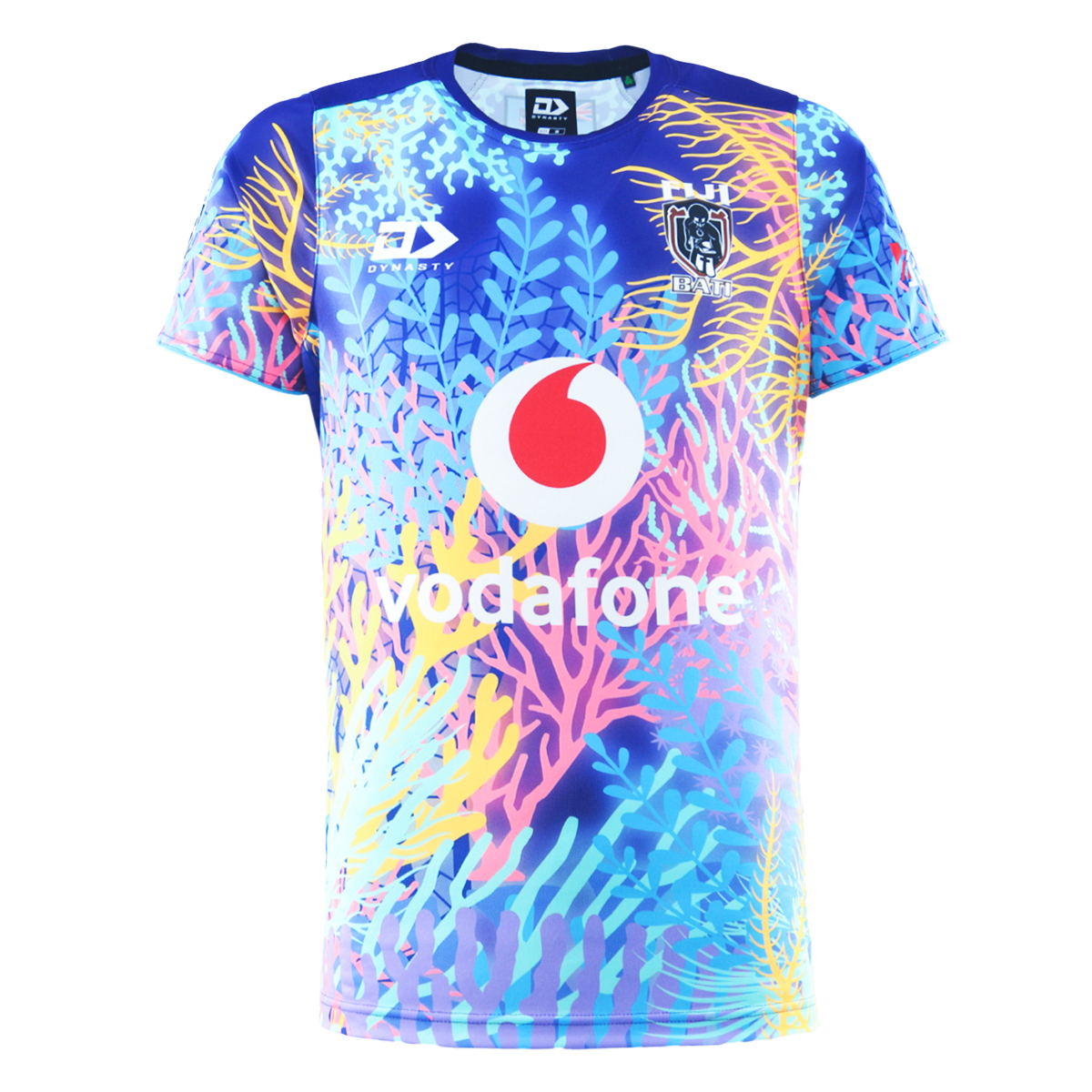 Fiji Bati Rugby League Adults Captain Run Tee - Purple