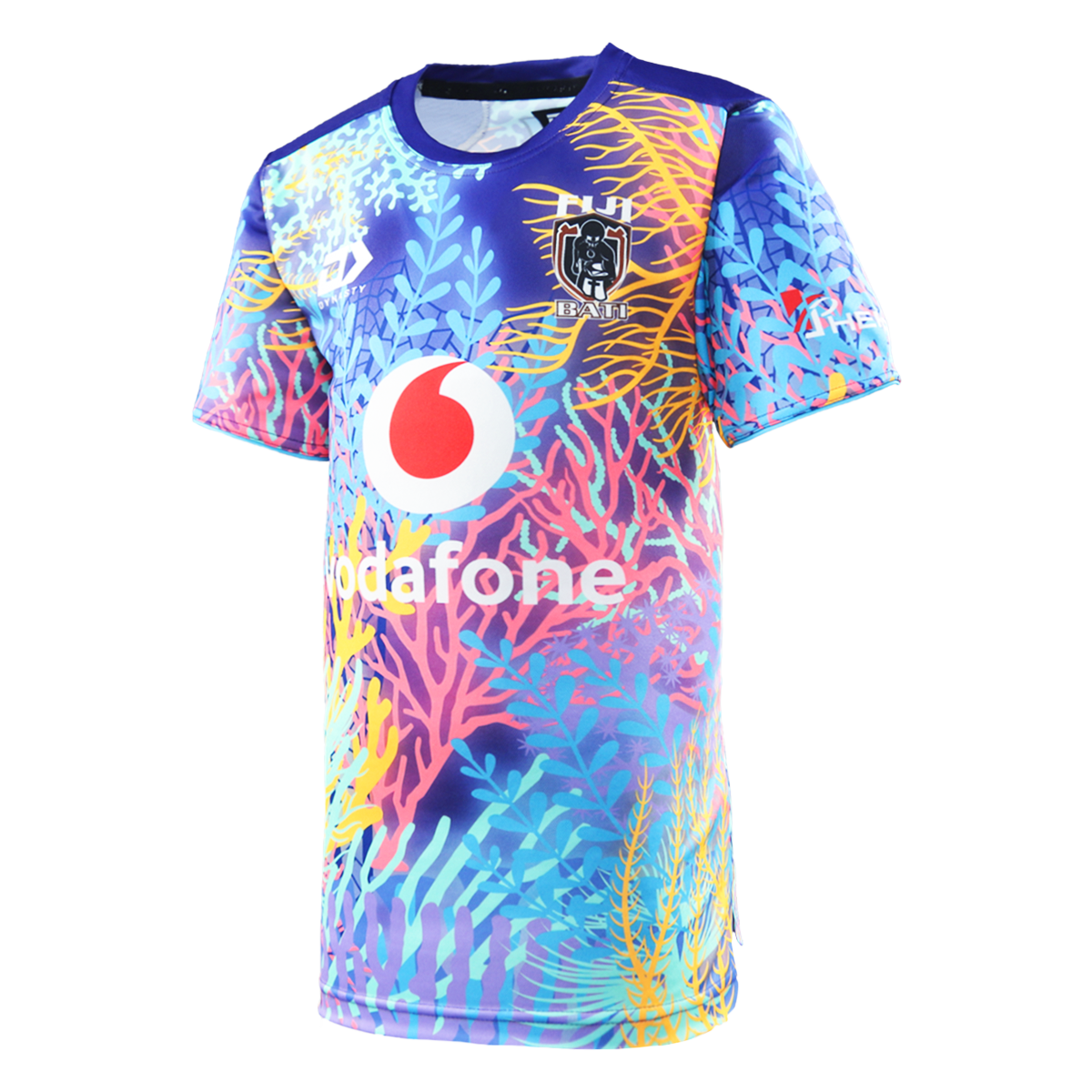 Fiji Bati Rugby League Adults Captain Run Tee - Purple