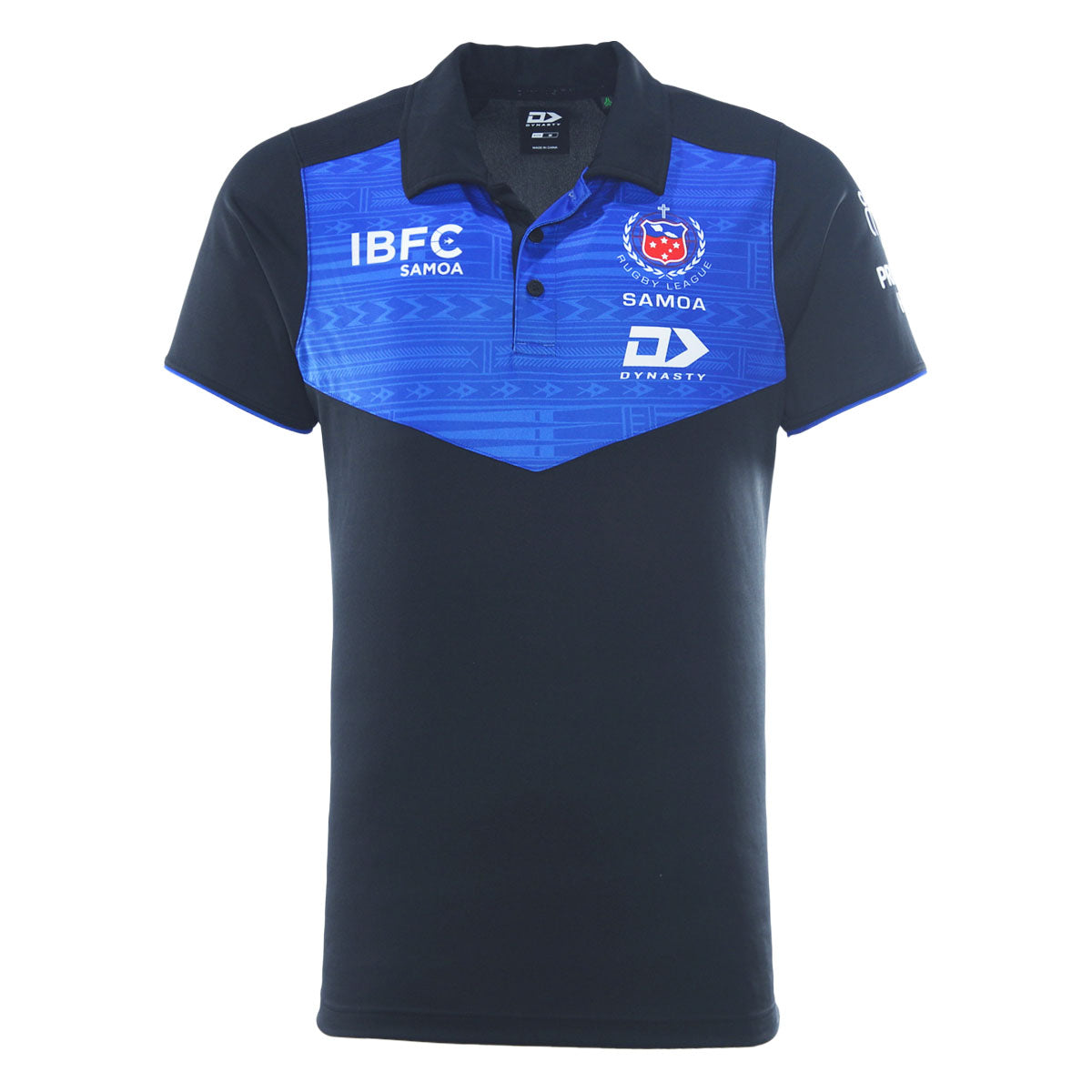 Toa Samoa Media Polo - Black
