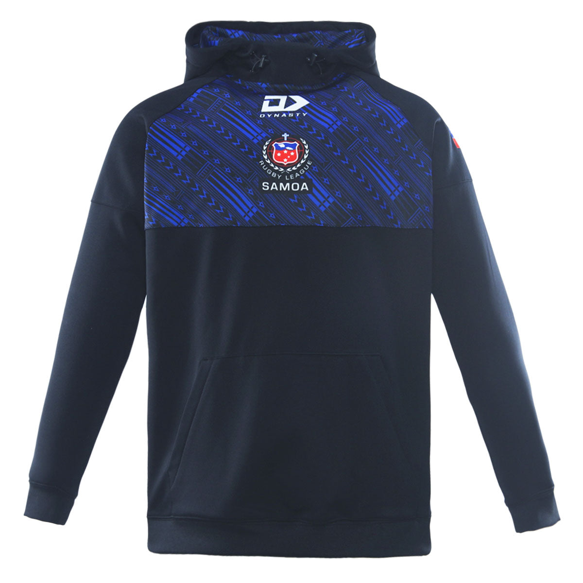 Toa Samoa 1/4 Zip Performance Hoodie - Black