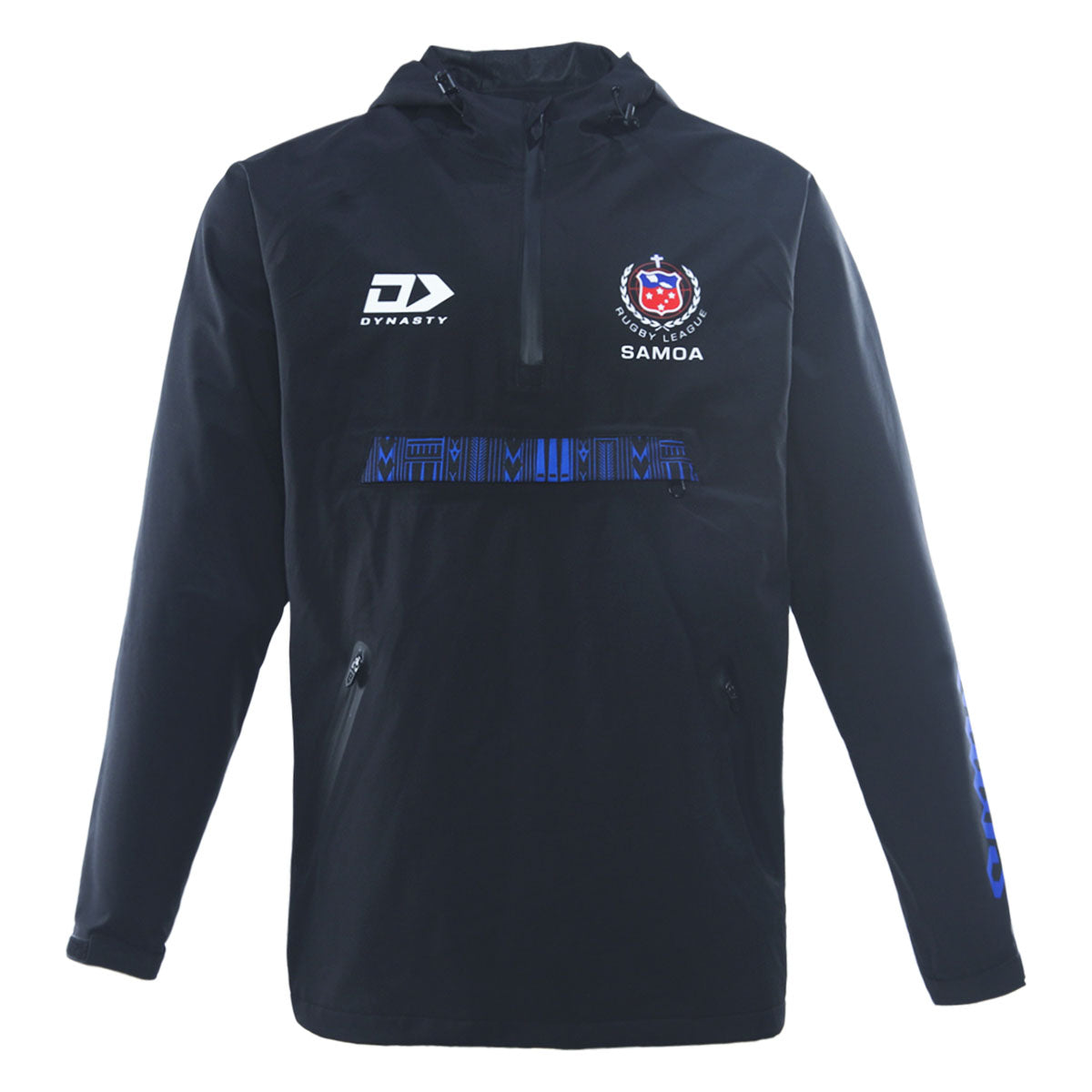 Toa Samoa RL Adults Wet Weather Jacket - Black