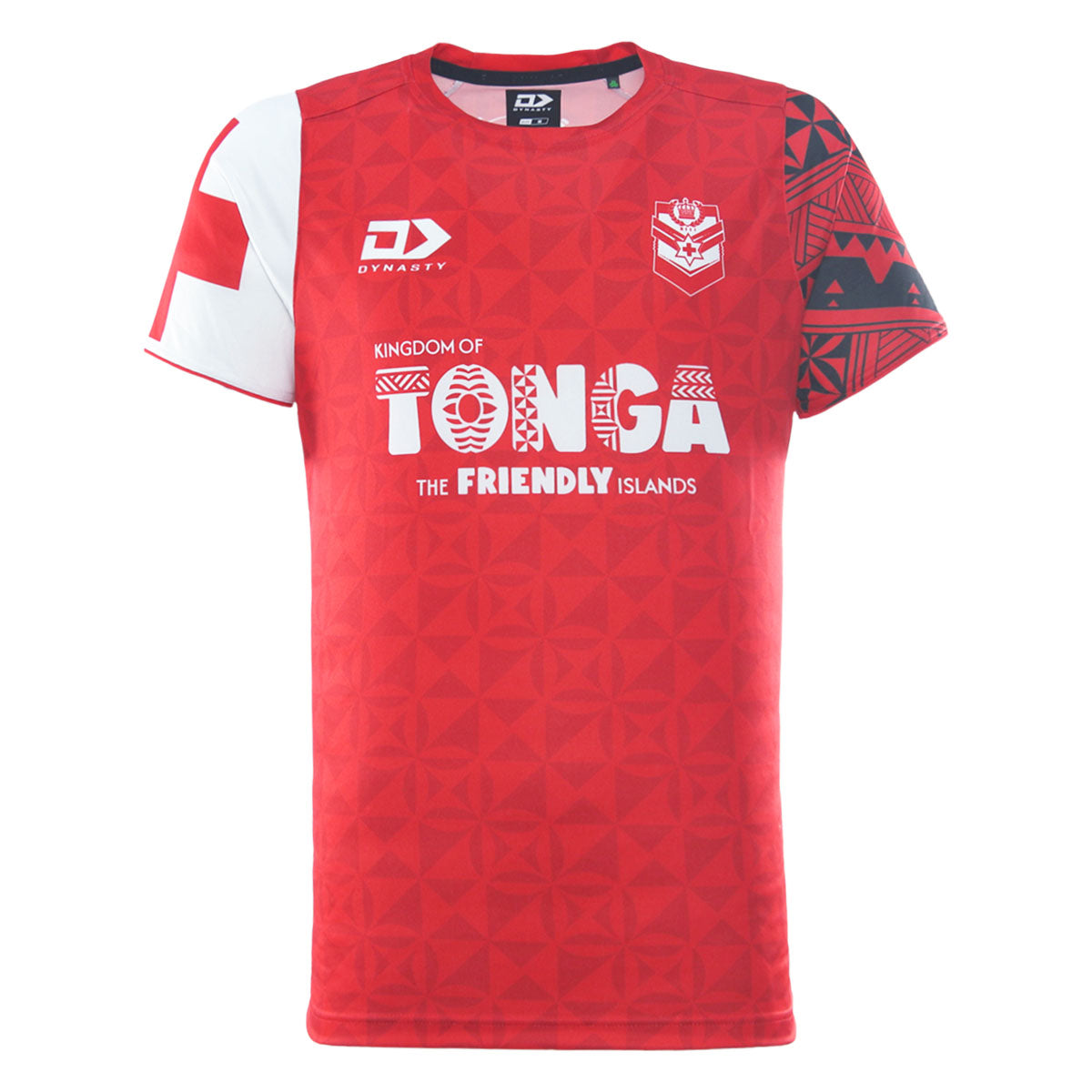 Tonga RL Adults Training Tee - Red