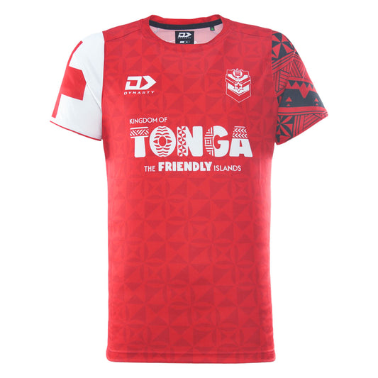 Tonga RL Adults Training Tee - Red