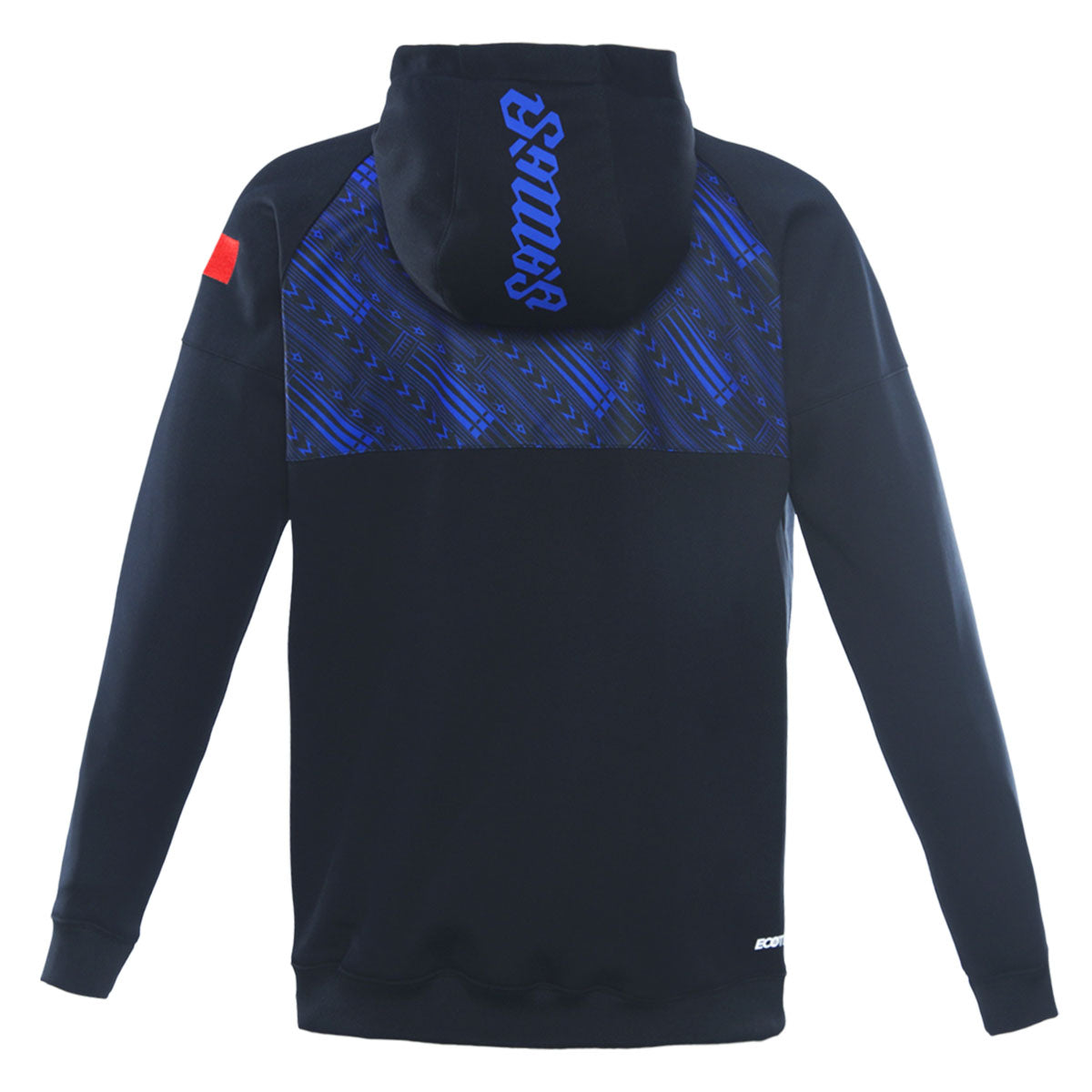 Toa Samoa 1/4 Zip Performance Hoodie - Black