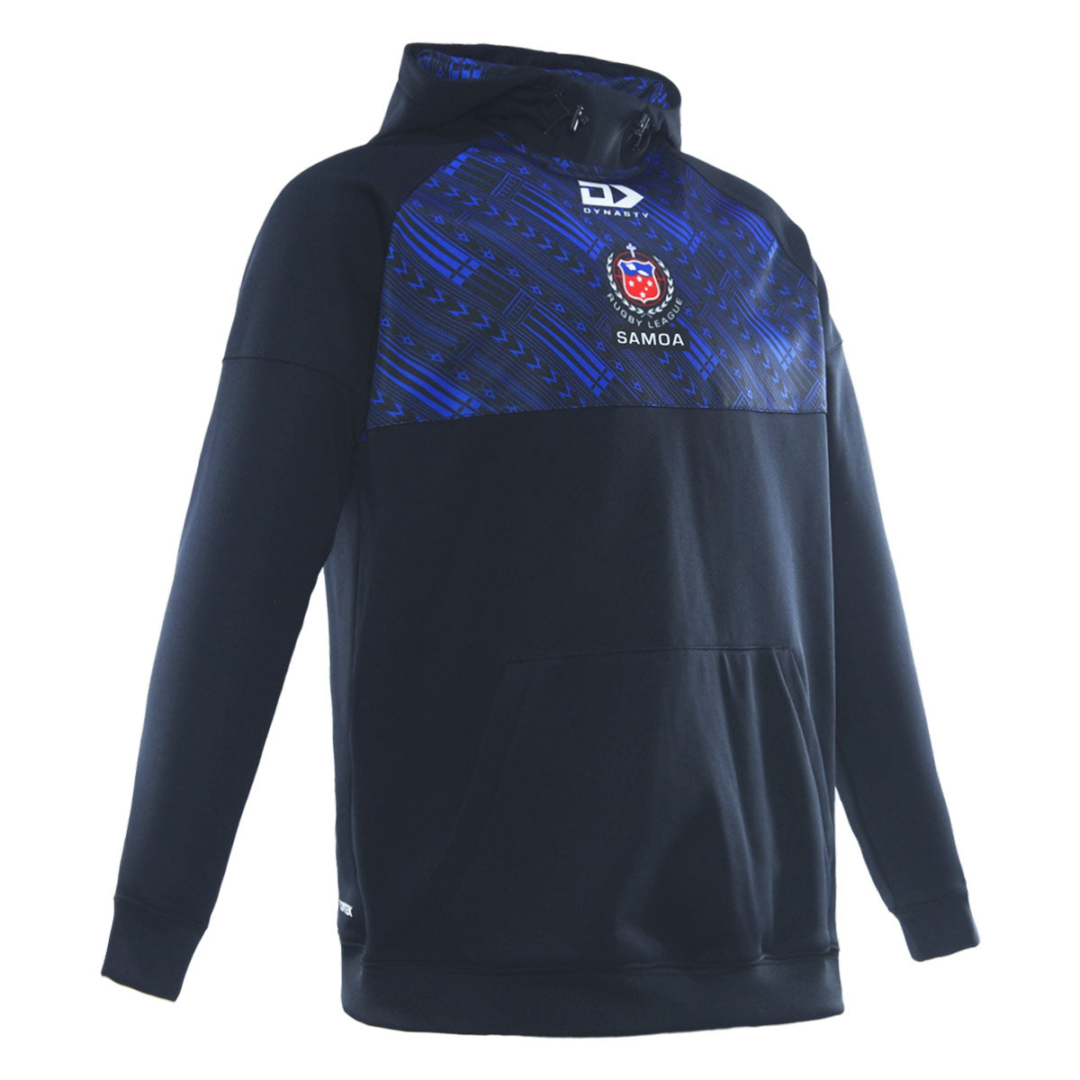Toa Samoa 1/4 Zip Performance Hoodie - Black