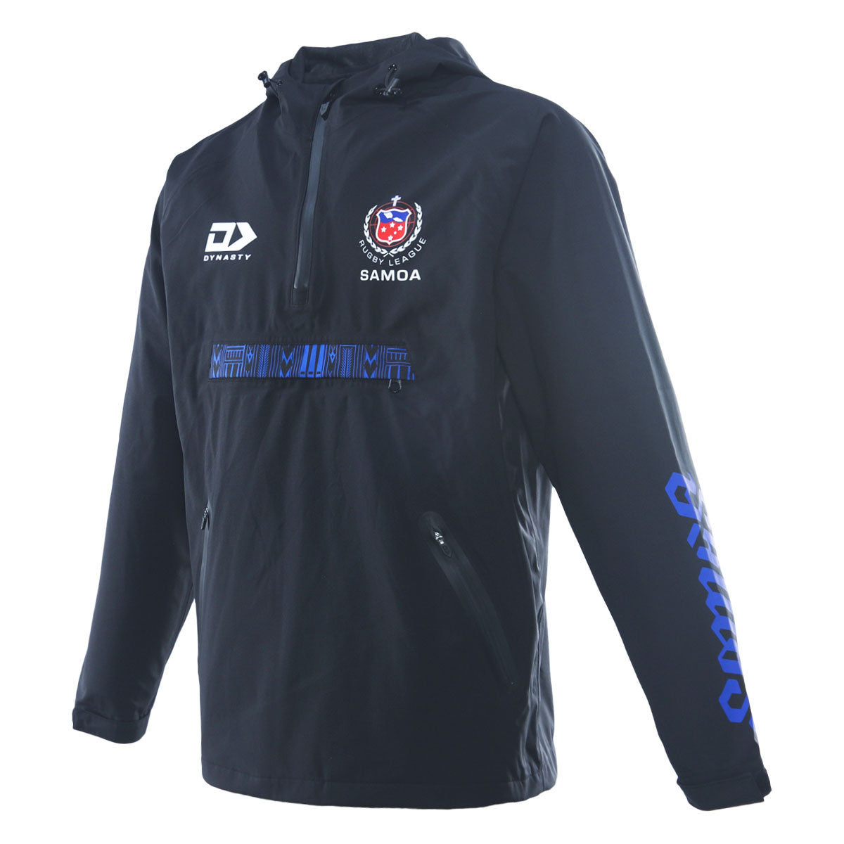 Toa Samoa RL Adults Wet Weather Jacket - Black