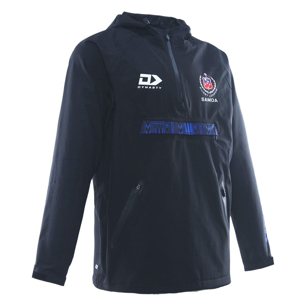 Toa Samoa RL Adults Wet Weather Jacket - Black