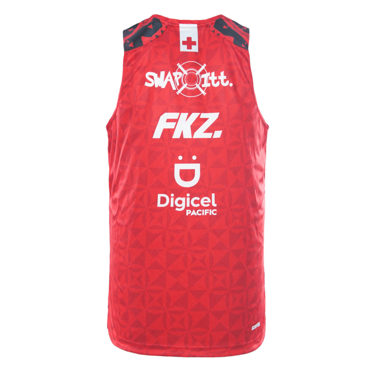 Tonga RL Adults Training Singlet - Red