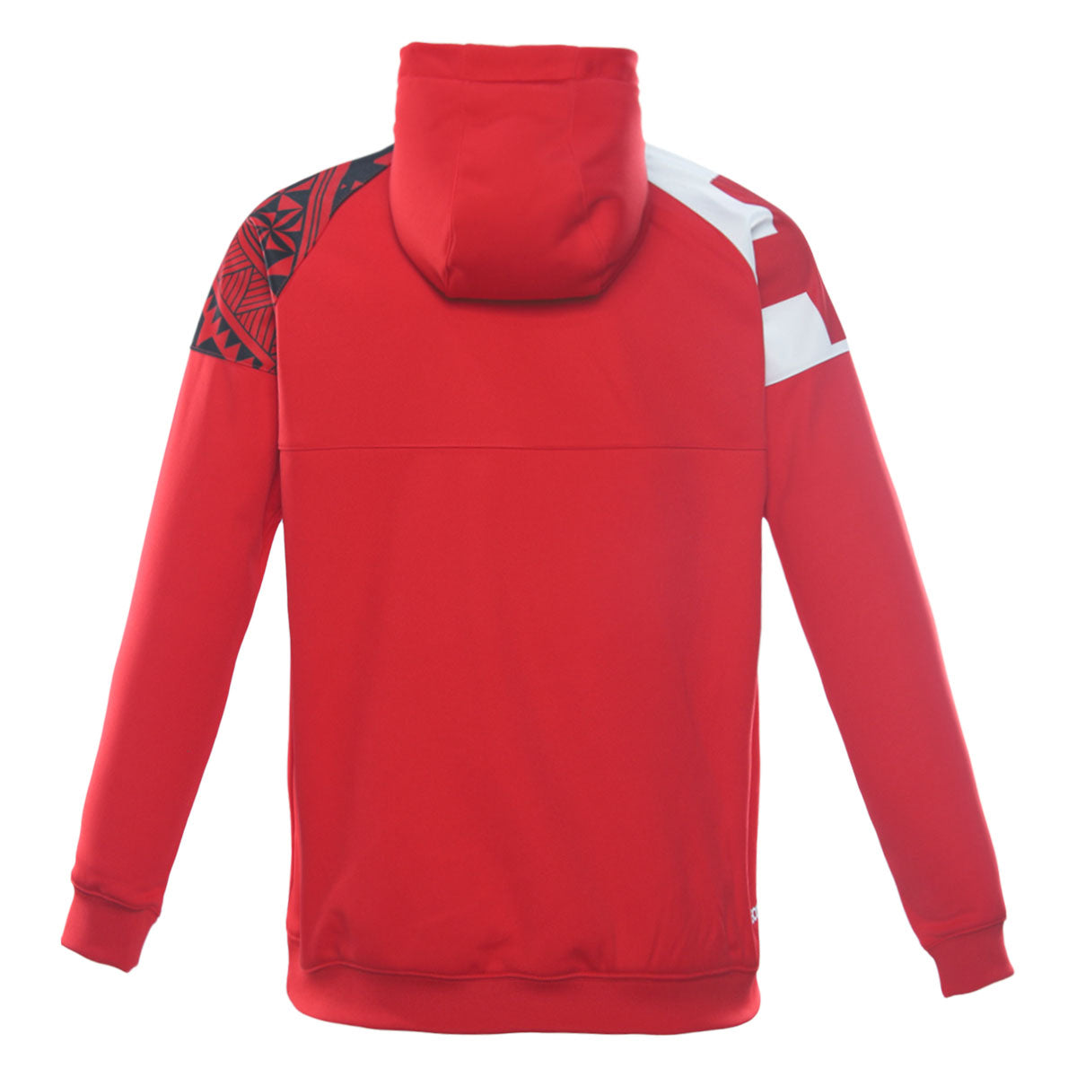 Tonga RL Adults 1/4 Zip Performance Hoodie - Red