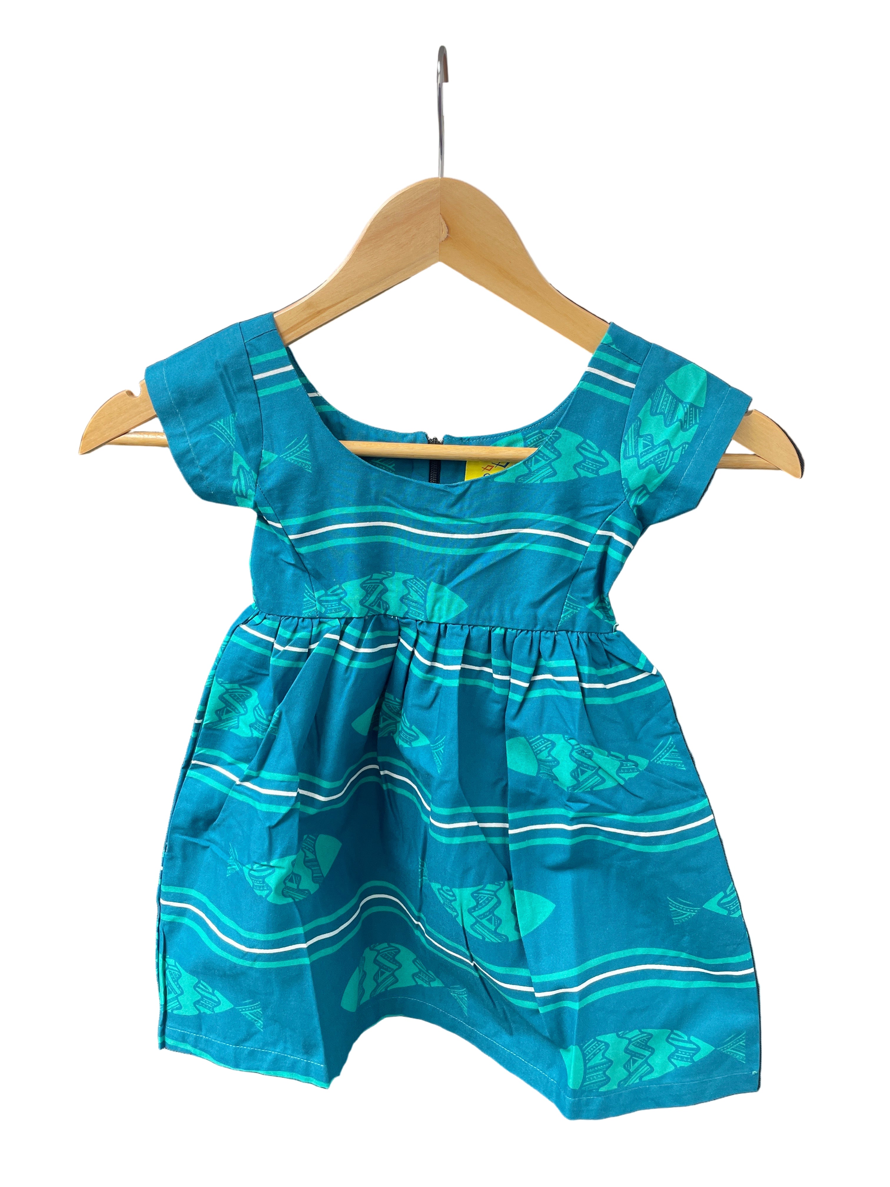 Eveni Kids Girls Midi Dress Jade Goby – Eveni Pacific