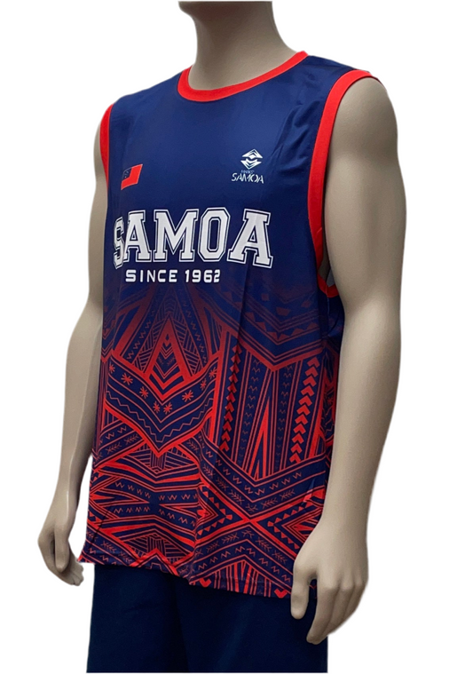 MKS Samoa Citizen Basketball Jersey - Tanu