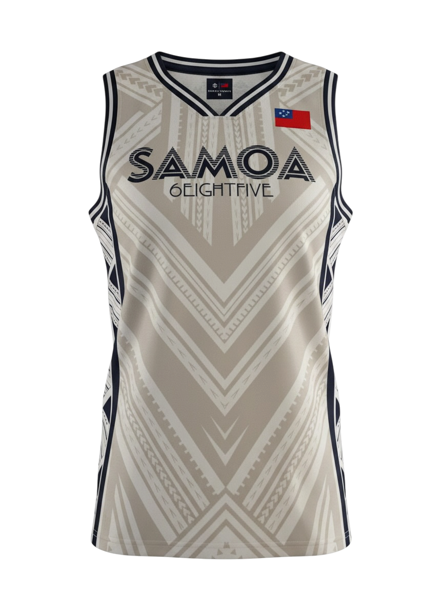 MKS Men's Basketball Jersey 12 Arctic White