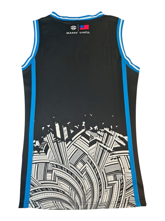 MKS Men's Basketball Jersey 13 Midnight Charcoal