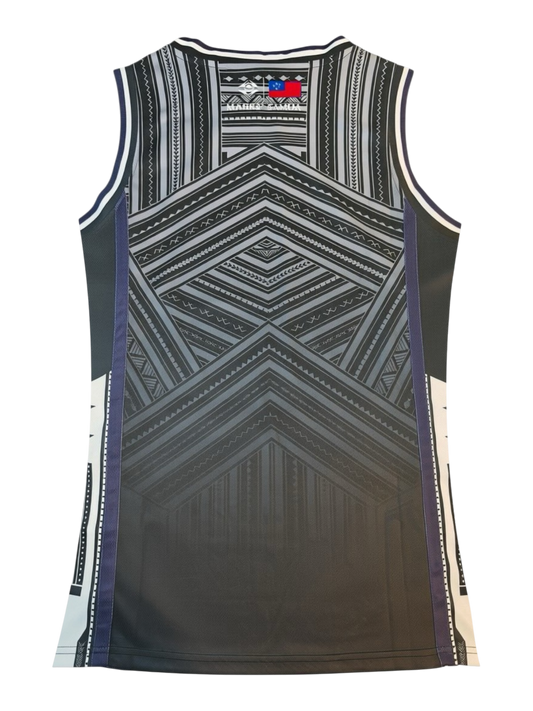 MKS Men's Basketball Jersey 15 Asphalt Black