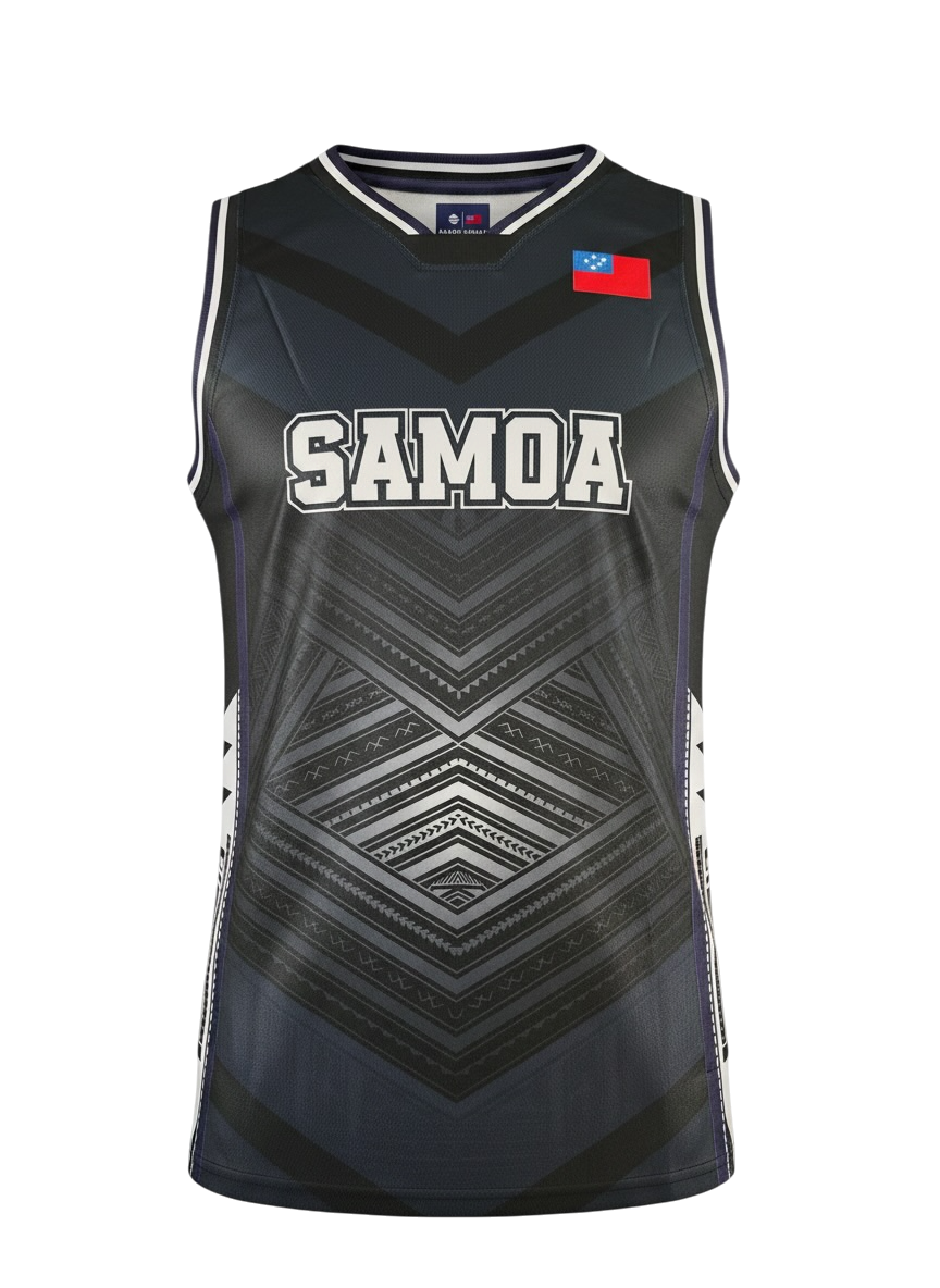 MKS Men's Basketball Jersey 15 Asphalt Black
