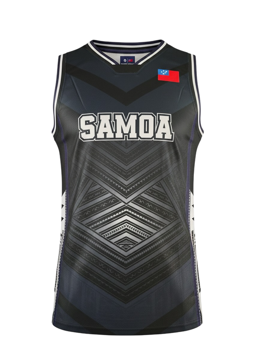 MKS Men's Basketball Jersey 15 Asphalt Black