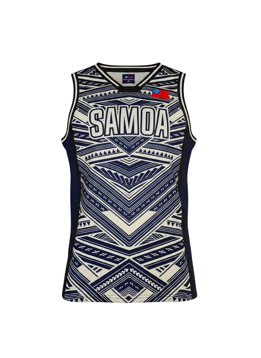 MKS Men's Basketball Jersey 19 King Navy