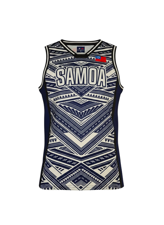 MKS Men's Basketball Jersey 19 King Navy