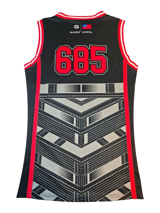 MKS Men's Basketball Jersey 21 Banner Black
