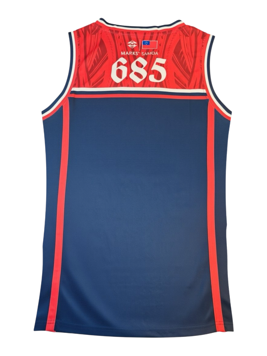 MKS Men's Basketball Jersey 27 Local Blue