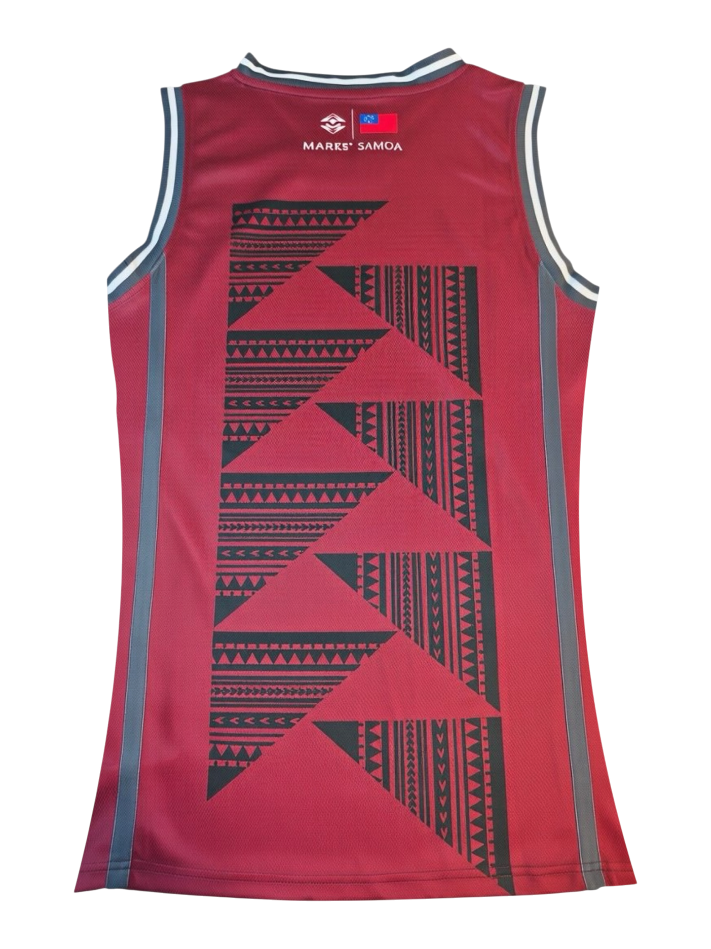 MKS Men's Basketball Jersey 8 Dynasty Maroon