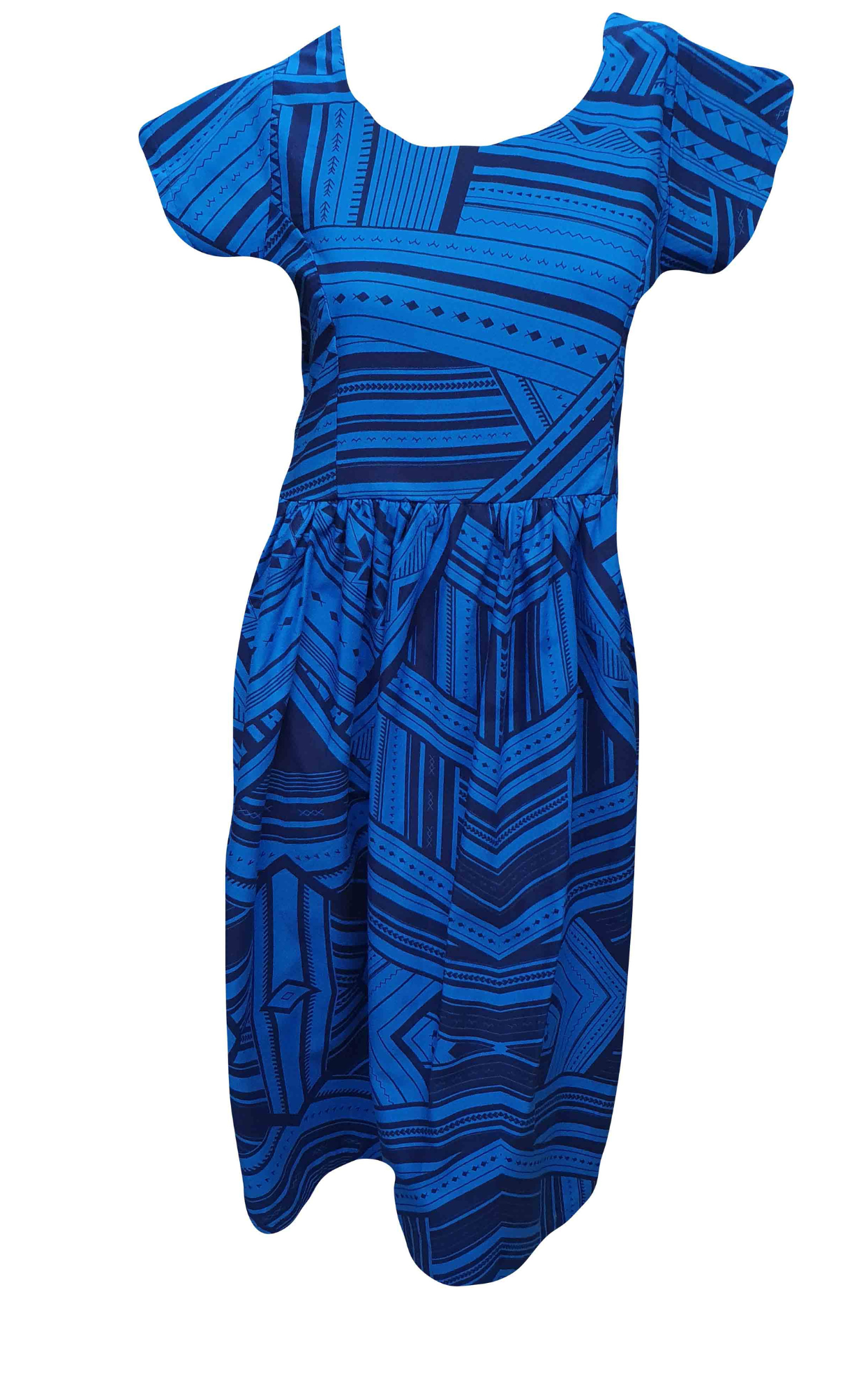 Eveni Pacific Ladies Midi Dress - Big Island Blue