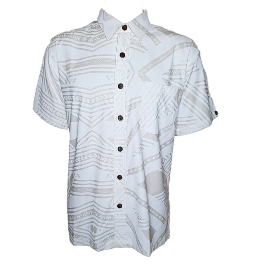 Eveni Pacific Men's Classic Shirt - White Champagne