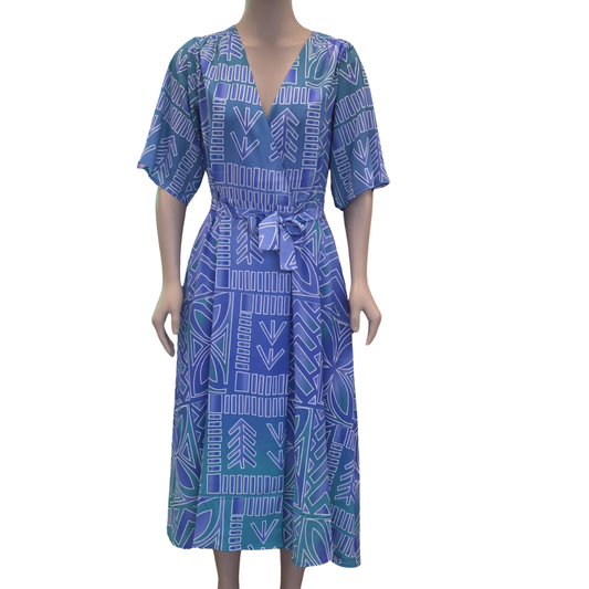 Koko Pacific Ladies Dress Coastal Bloom