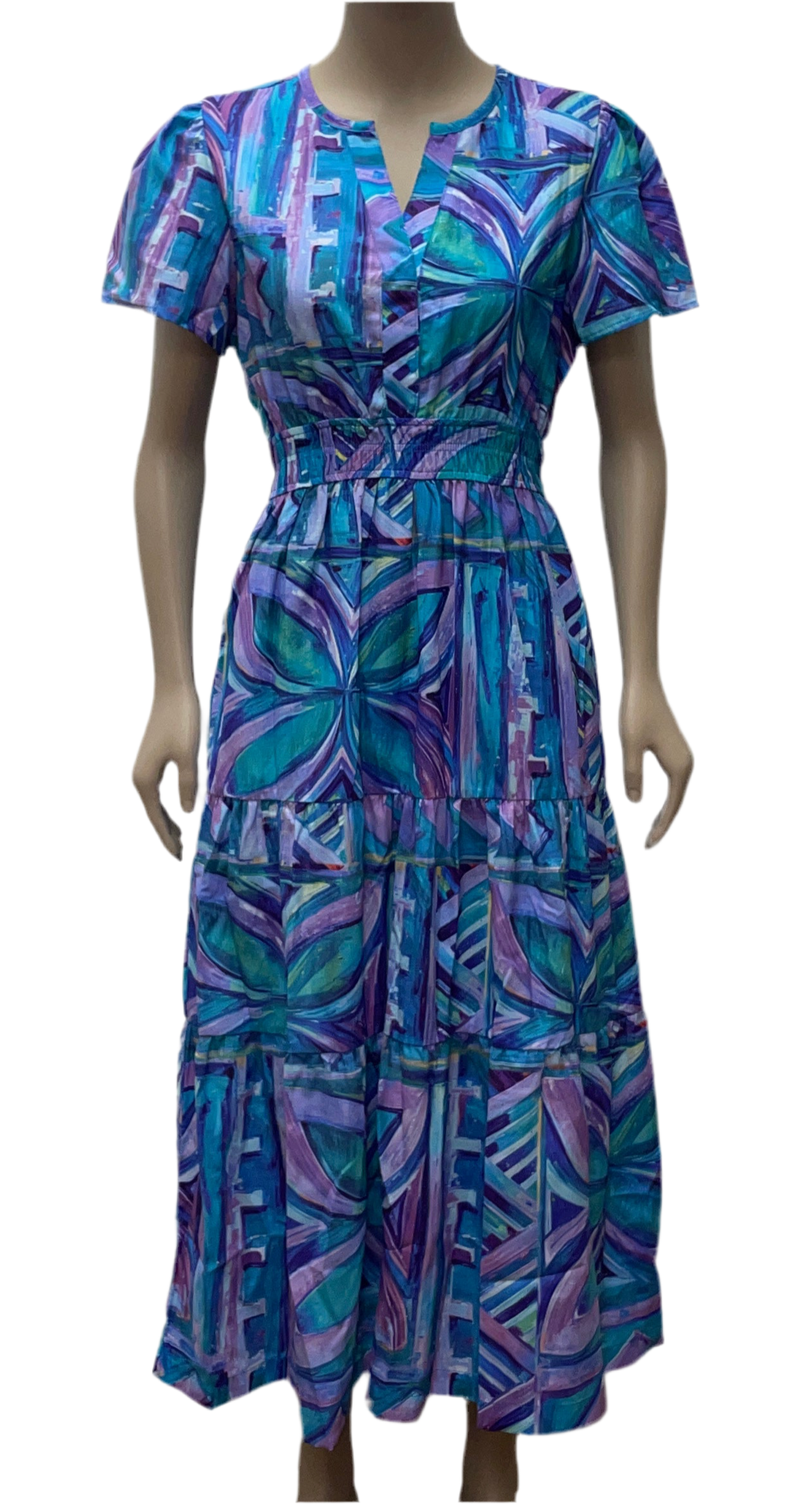 KP LD Dress Lisi Island Prism