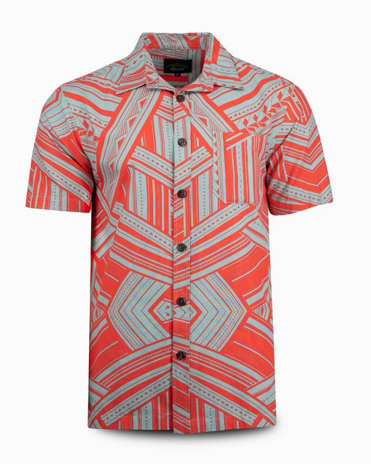 Eveni Pacific Men's Classic Shirt - Tranquil Peach