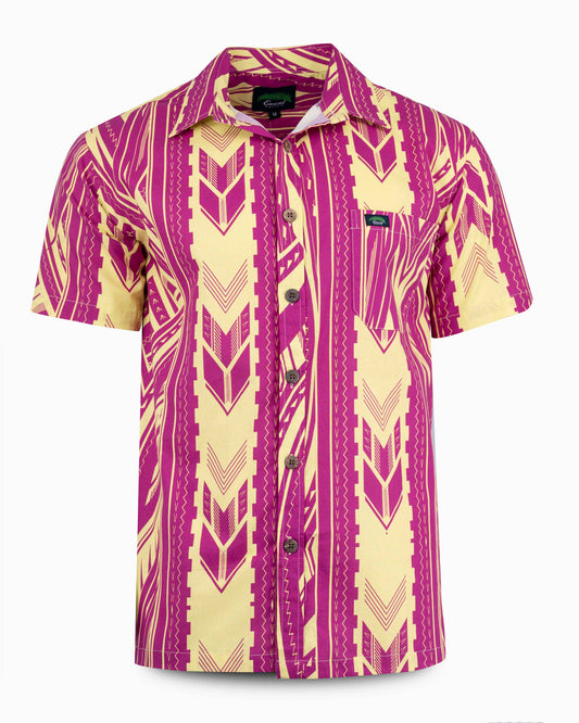 Eveni Pacific Men's Classic Shirt - Viva Magenta