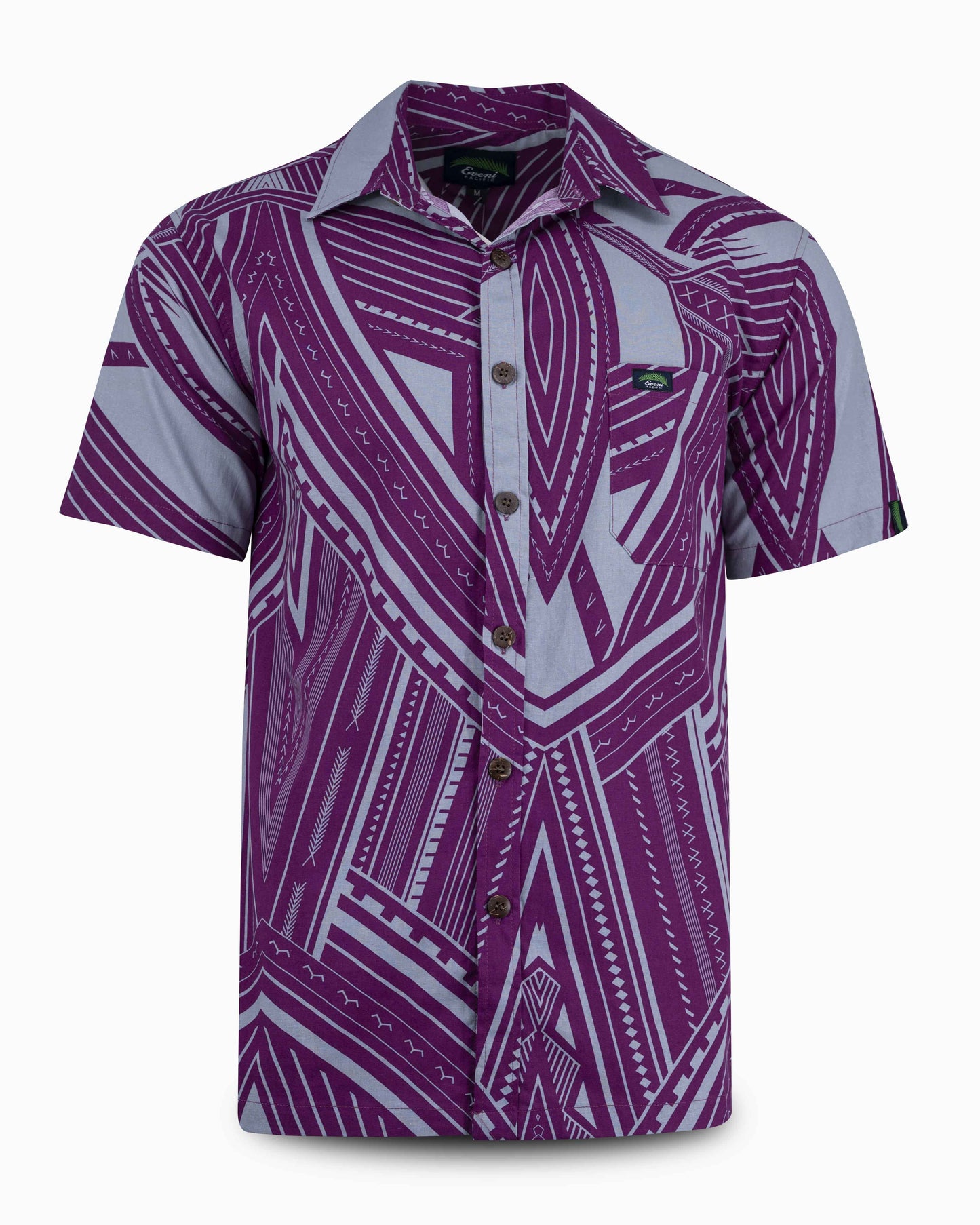 Eveni Pacific Men's Classic Shirt - Mulberry