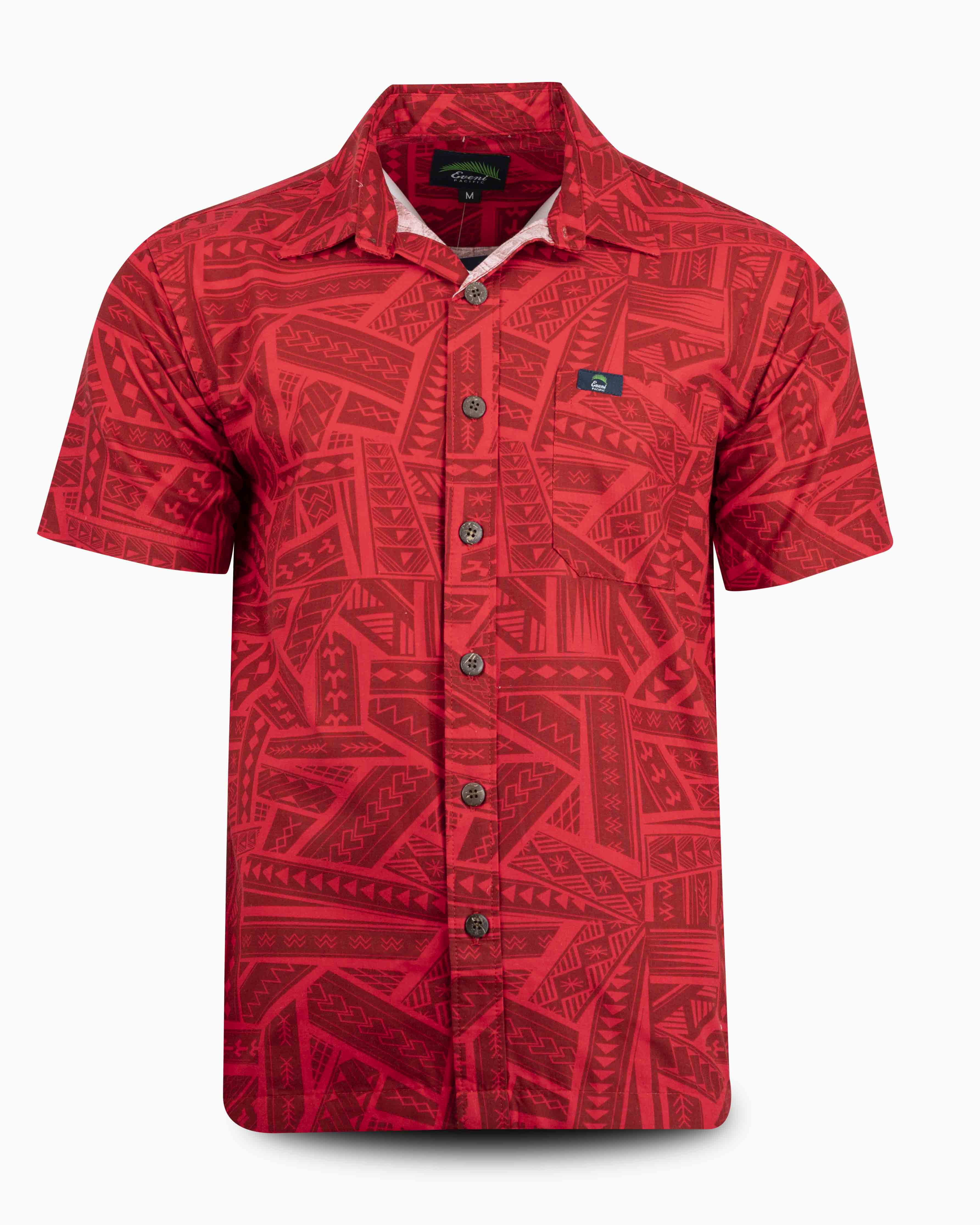 Eveni Pacific Men's Classic Shirt - Bulls Red