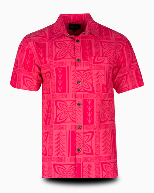 Eveni Pacific Men's Classic Shirt - Bryant Pink