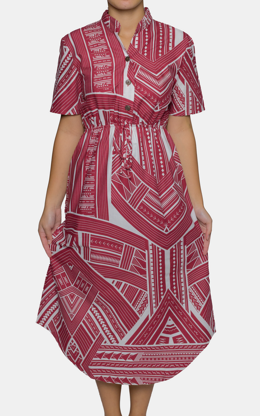 EP LADIES NORA DRESS RISKY RED